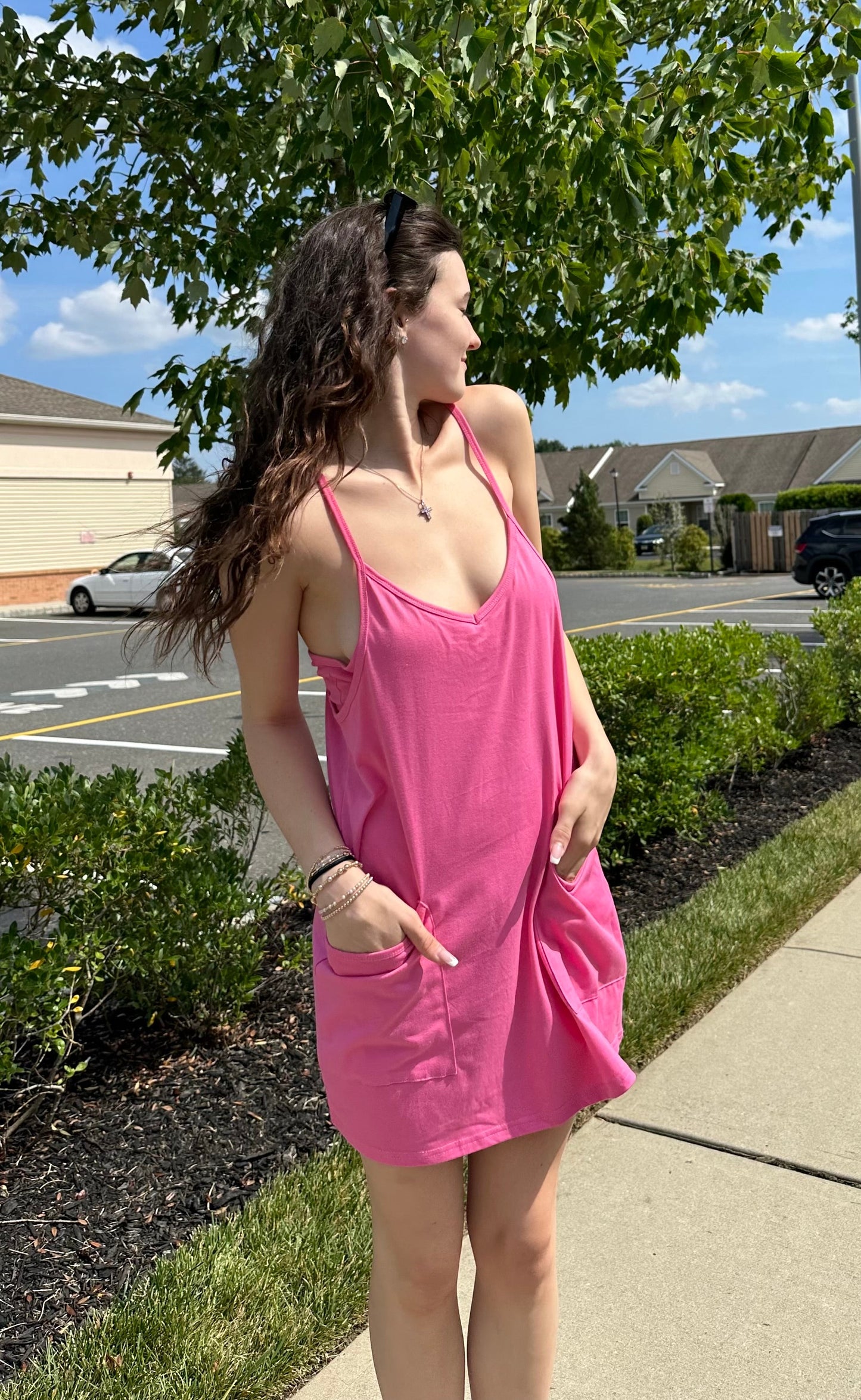 Loveglint' She's Cute Cami Dress & Shorts Set