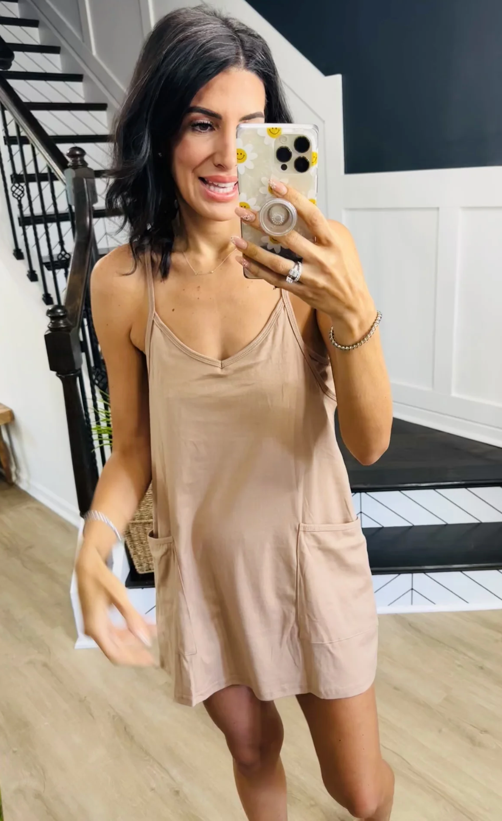 Loveglint' She's Cute Cami Dress & Shorts Set