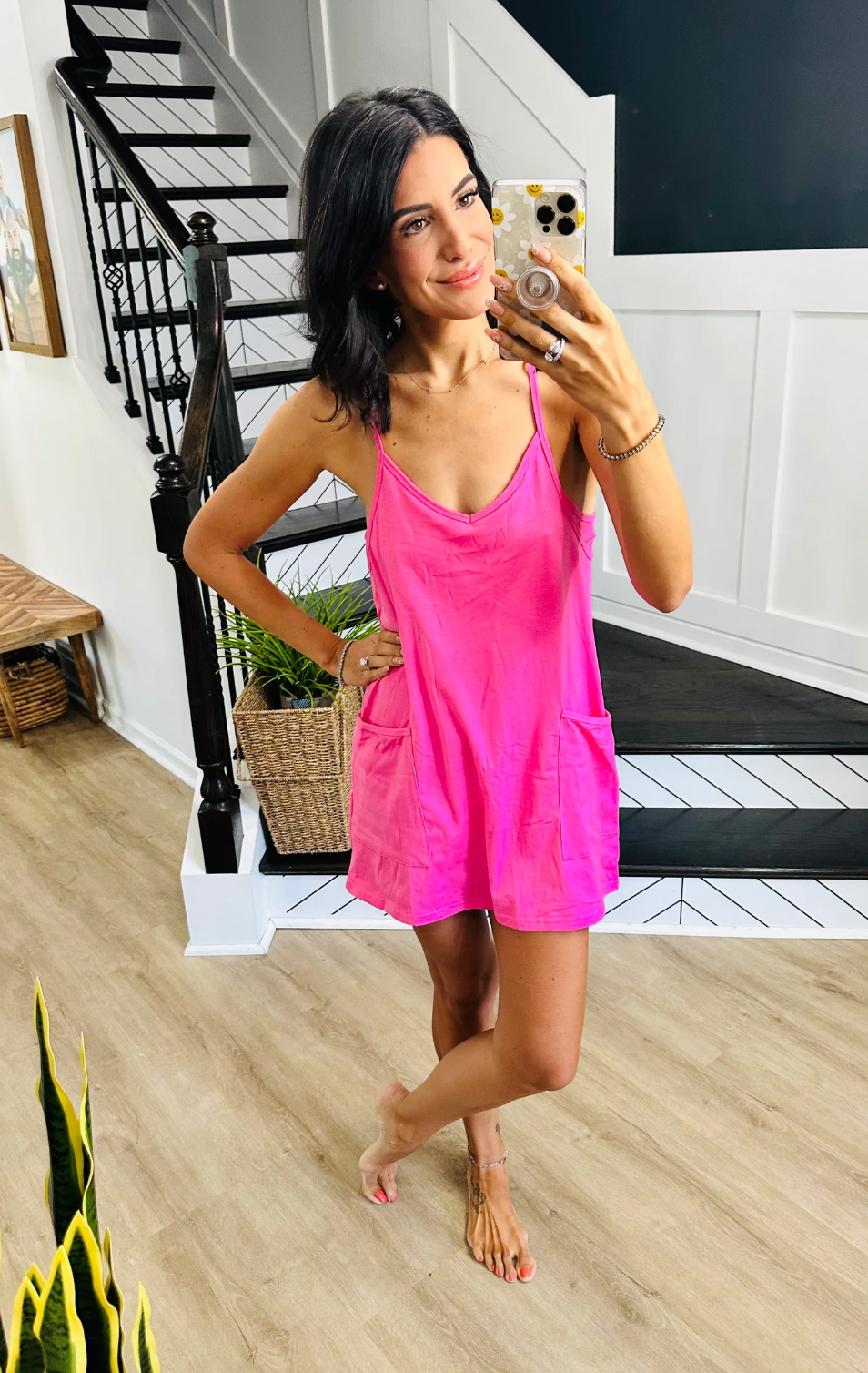 Loveglint' She's Cute Cami Dress & Shorts Set