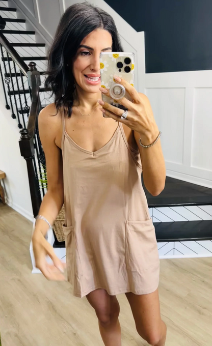 Loveglint' She's Cute Cami Dress & Shorts Set